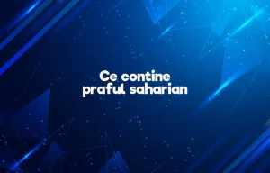 ce contine praful saharian