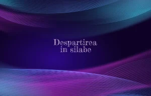 despartirea in silabe