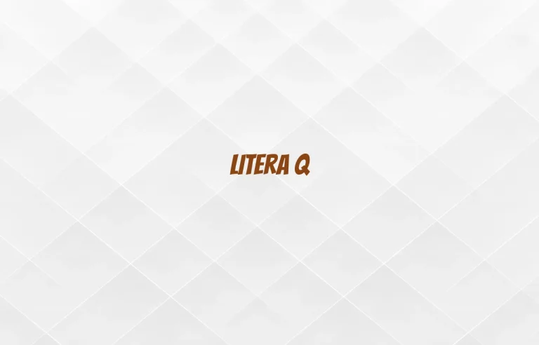 litera q