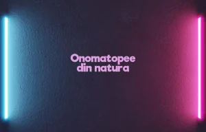 onomatopee din natura