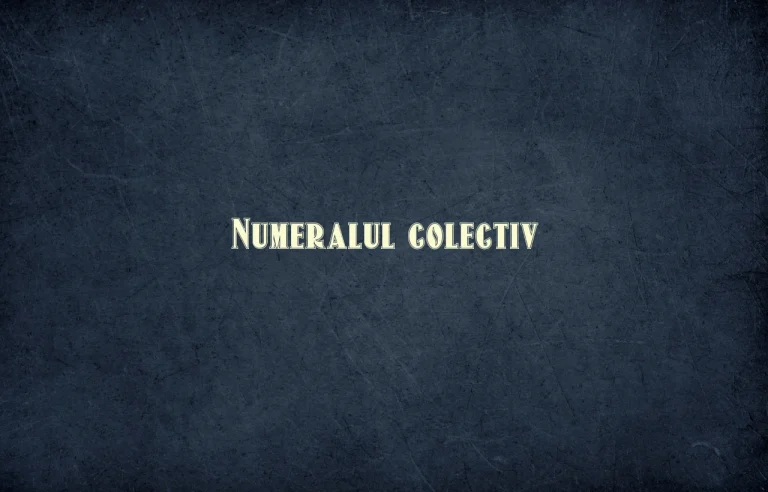 numeral colectiv