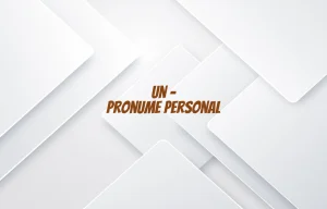 un pronume personal